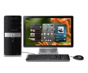 PC HP con Windows y webOS