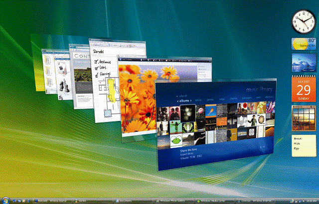 Escritorio Windows Vista