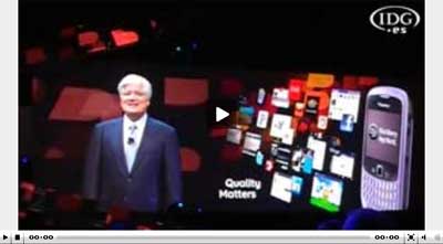 Mike Lazaridis ha presentado en WES BlackBerry OS 6