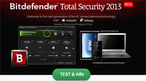 Bitdefender Antivirus Plus Internet Security Total Security 2013
