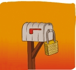 mail seguro buzón candado