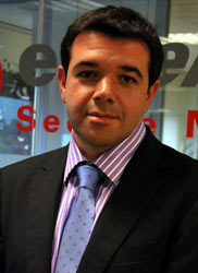 Javier Jiménez, director general de Enterasys