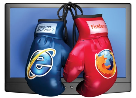 Explorer vs Firefox