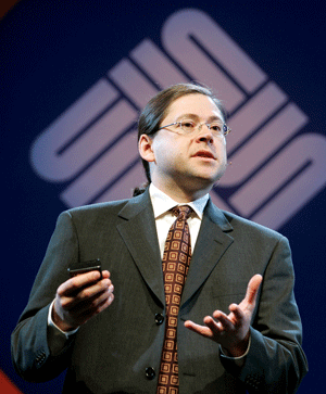Jonathan Schwartz, CEO de Sun Microsystems