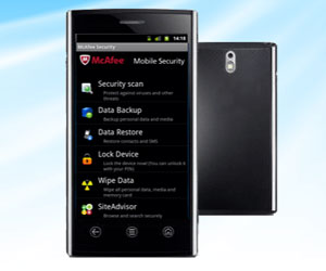 McAfee seguridad Mobile Security WaveSecure Tablet Edition 