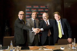 Acuerdo entre Toshiba y Generalitat