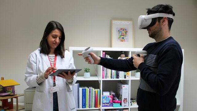 gafas realidad virtual sanidad
